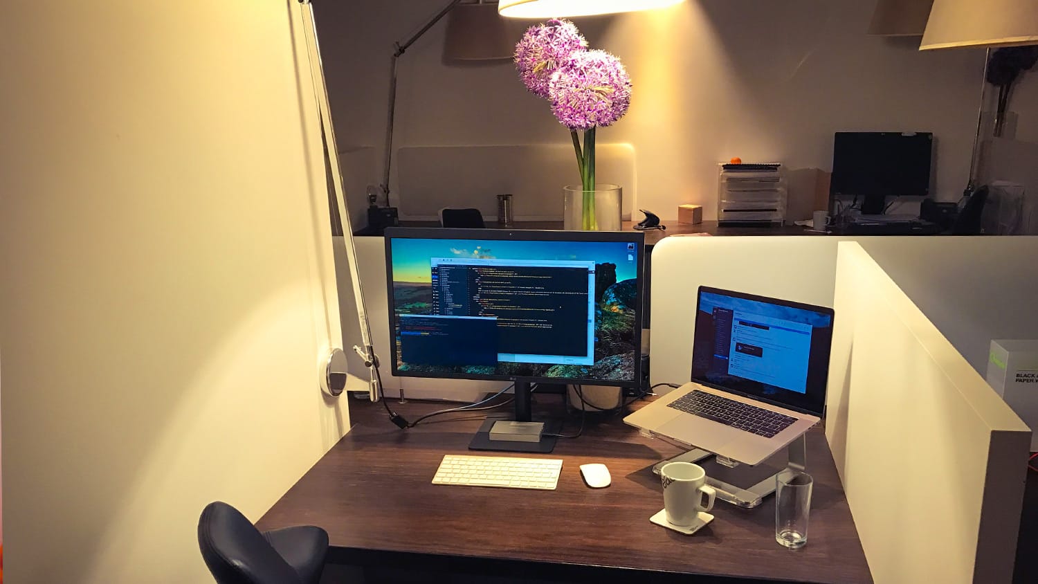 What my workspace looked like in 2016